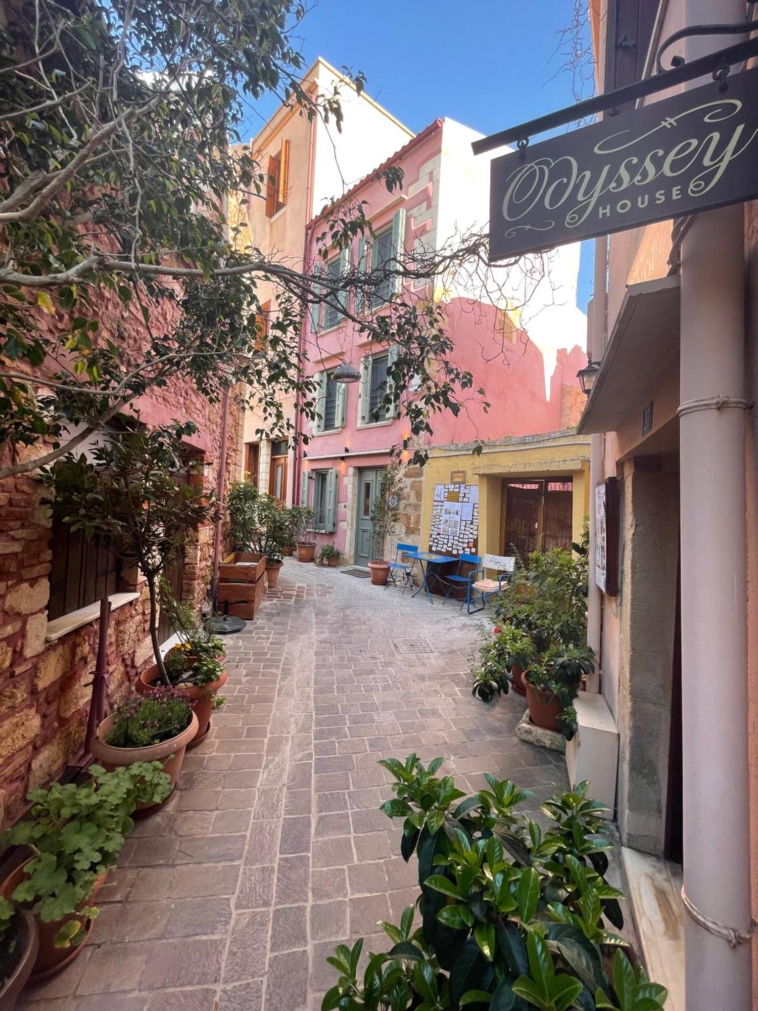 Odyssey House Villa Chania  Bagian luar foto
